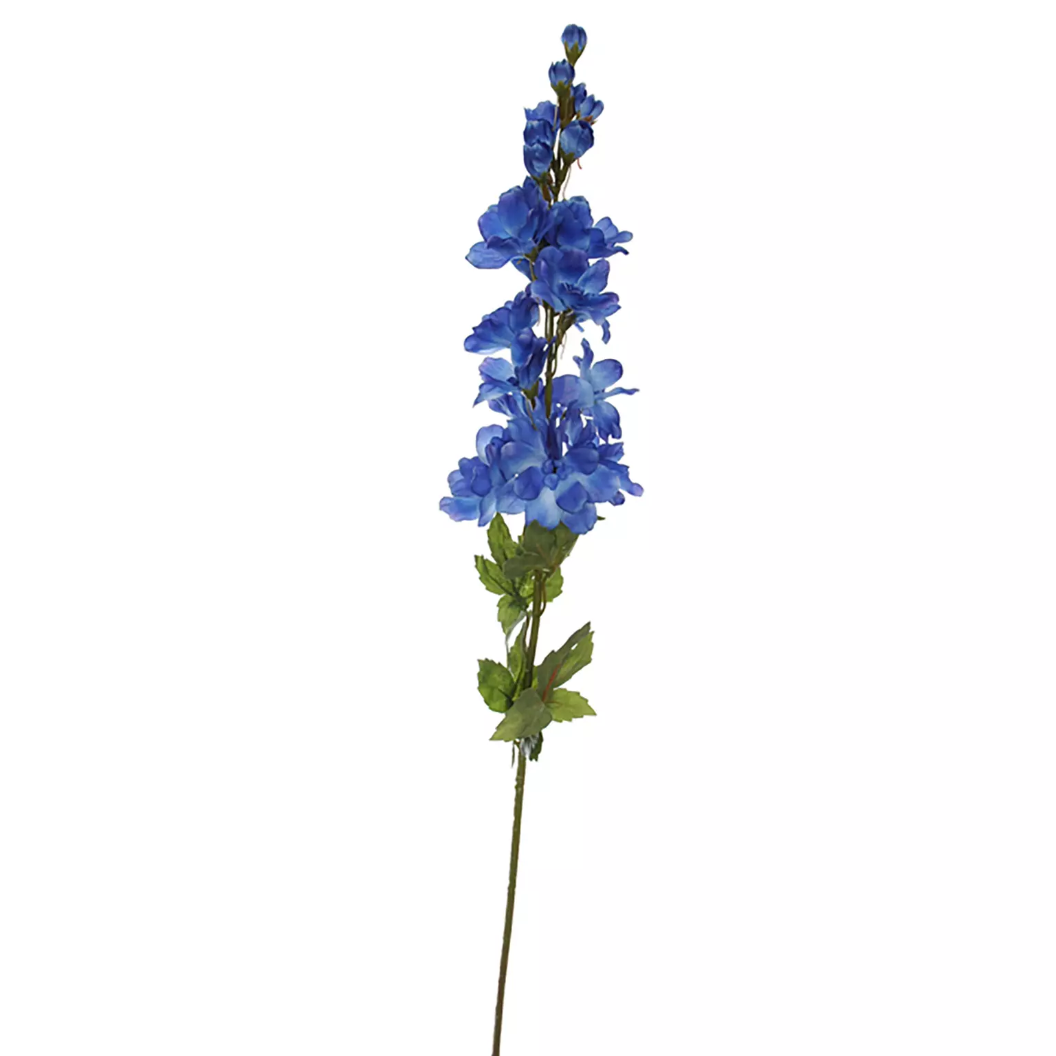 Kunstbloem Delphiniumsteel 80cm - blauw