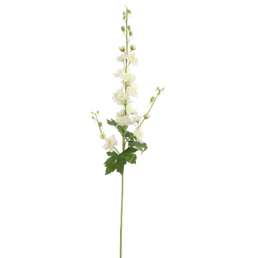 Kunstbloem Delphiniumsteel 95cm - creme