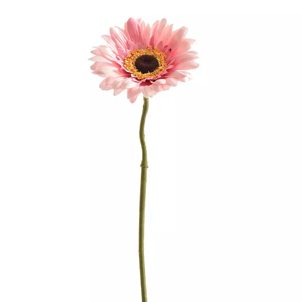 Kunstbloem Gerbera 35cm- Roze