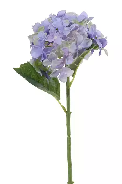 Kunstbloem Hortensia 46cm - Lila