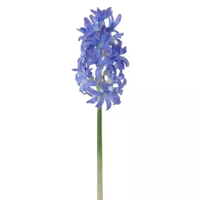 Kunstbloem Hyacinth 27cm - Blauw