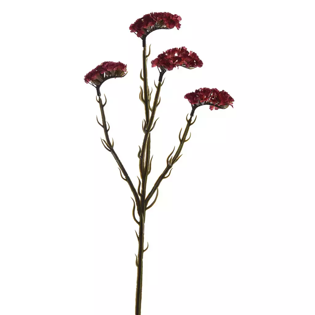 Kunstbloem Lamsoor - Burgundy