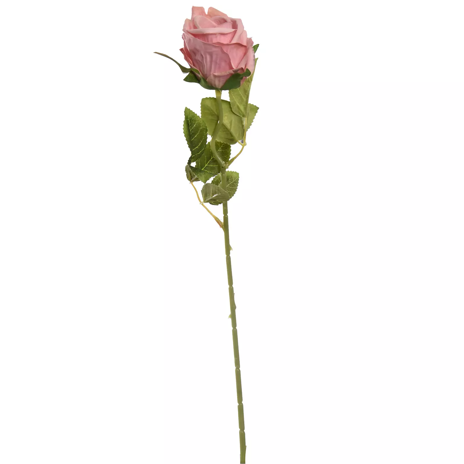 Kunstbloem Roos 50cm - Roze