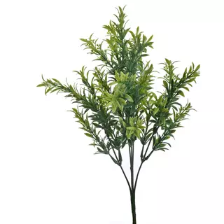 Kunstbloem Theeblaadjes 36cm - groen