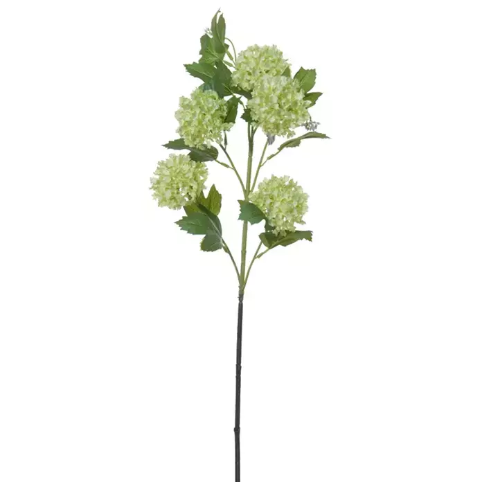 Kunstbloem Viburnum - Lichtgroen