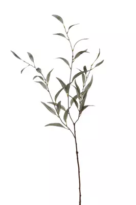 Kunstbloem Wilg 95cm - Grijs