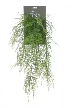 Kunsthangplant Asparagus l54cm groen header