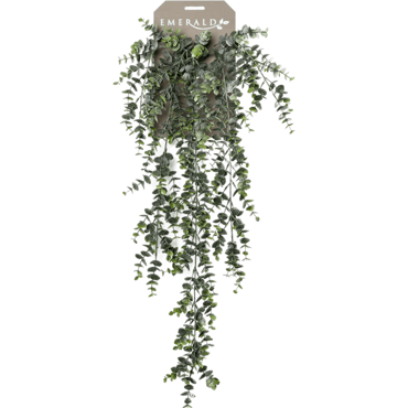 Kunsthangplant Eucalyptus hangend 75cm groen