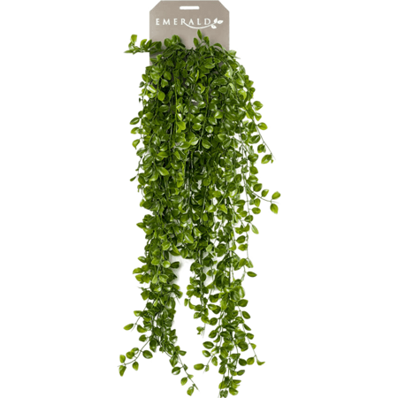 Kunsthangplant Ficus hangend 80cm groen
