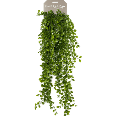 Kunsthangplant Ficus hangend 80cm groen