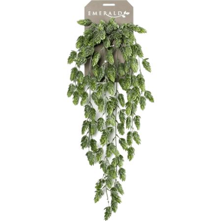 Kunsthangplant Hop hangend 75cm groen