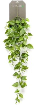 Kunsthangplant Philodendron hangend 90cm groen