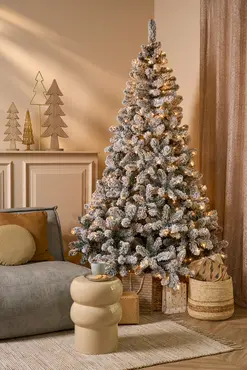 Kunstkerstboom Charlton 200LED d91 x h155cm frosted - afbeelding 2