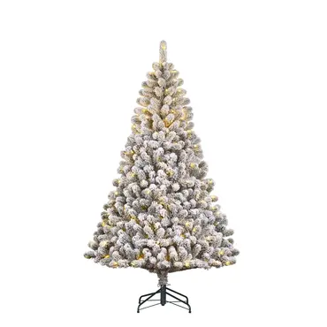 Kunstkerstboom Charlton 360LED d127 x h215cm frosted - afbeelding 1