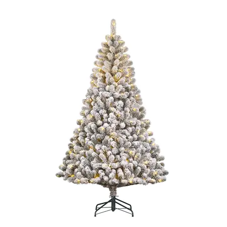 Kunstkerstboom Charlton 400LED d135 x h230cm frosted - afbeelding 1