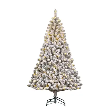 Kunstkerstboom Charlton 400LED d135 x h230cm frosted - afbeelding 1