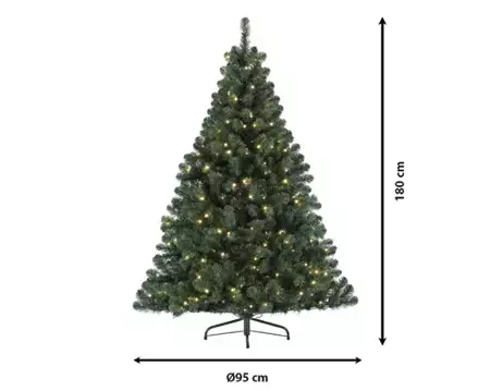 Kunstkerstboom Imperial Pine 180cm met LED licht