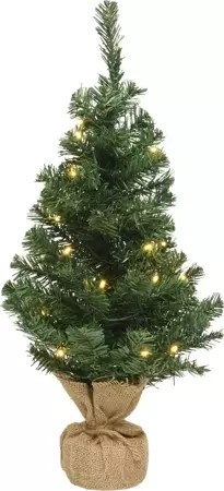 Kunstkerstboom Imperial Pine 75cm met LED licht - afbeelding 1