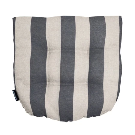 Kussen wicker flex 46x46cm amora grijs - afbeelding 1