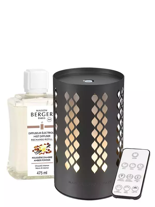 Lampe Berger Mist Diffuser Losange Noire