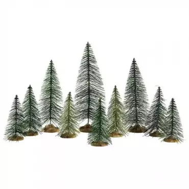 Lemax Needle pine trees