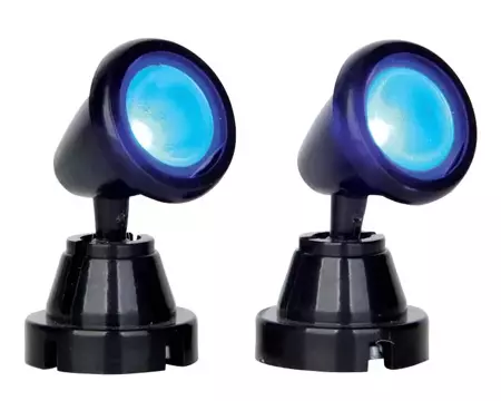 Lemax round spot light blue