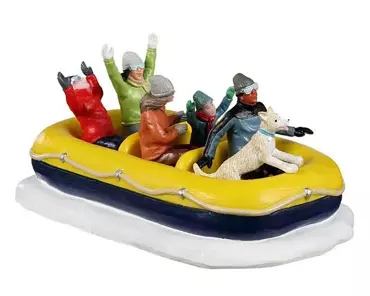 Lemax Snow rafting