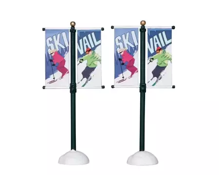 Lemax Street pole banner - Set of 2