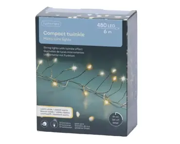 Limineo microled compact lights | 6 meter | 480 LED | goud/warm wit/klassiek warm - afbeelding 6