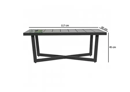 Lounge Tuintafel Mai Tai 117x60cm - afbeelding 3