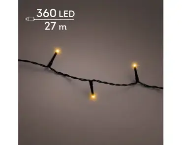 Lumineo basic kerstverlichting | 360 LED | 27 meter | klassiek warm - afbeelding 3