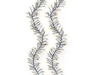 Lumineo cluster kerstverlichting | 1128 LED | 10.5 meter | warm wit en klassiek warm - afbeelding 4