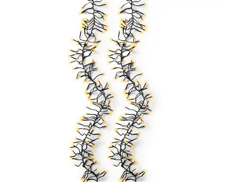 Lumineo cluster kerstverlichting | 1512 LED | 14 meter | klassiek warm - afbeelding 4