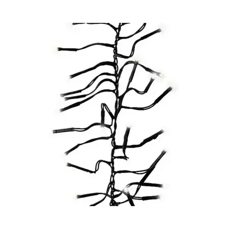 Lumineo cluster kerstverlichting | 288 LED | 2.6 meter | warm wit - afbeelding 5