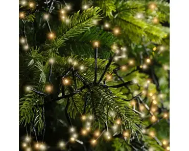 Lumineo cluster kerstverlichting | 3000 LED | 28 meter | warm wit en klassiek warm - afbeelding 7