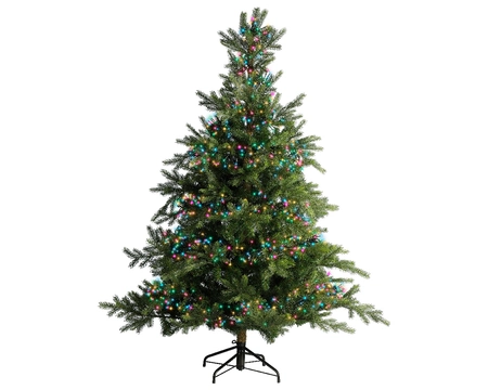 Lumineo cluster kerstverlichting | 768 LED | 6 meter | soft multi colour - afbeelding 4