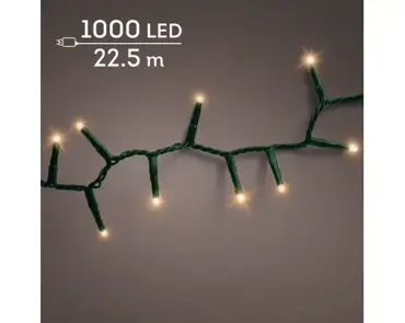 Lumineo compact kerstverlichting | 1000 LED | 22.5 meter | klassiek warm - afbeelding 3