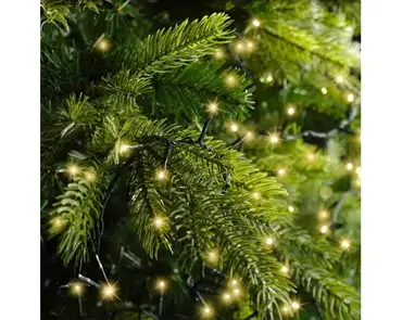 Lumineo compact kerstverlichting | 1000 LED | 22.5 meter | soft gold - afbeelding 7