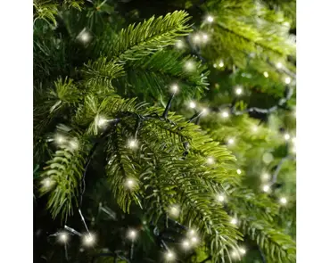 Lumineo compact kerstverlichting | 2000 LED | 45 meter | warm wit - afbeelding 6