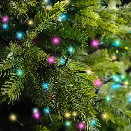 Lumineo compact kerstverlichting | 500 LED | 11 meter | soft multi colour - afbeelding 7