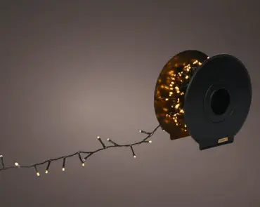Lumineo compact kerstverlichting | 500 LED | 15 meter | soft gold - afbeelding 3