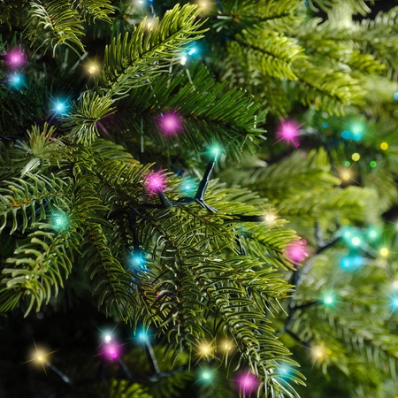 Lumineo compact kerstverlichting | 750 LED | 16 meter | soft multi colour - afbeelding 7