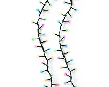 Lumineo compact kerstverlichting | 750 LED | 16 meter | soft multi colour - afbeelding 4