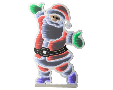 Lumineo Infinity light kerstman | 438 LED | 41x60x60 centimeter - afbeelding 1