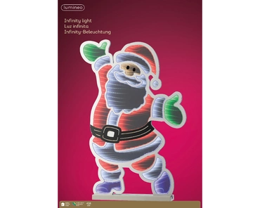 Lumineo Infinity light kerstman | 438 LED | 41x60x60 centimeter - afbeelding 2