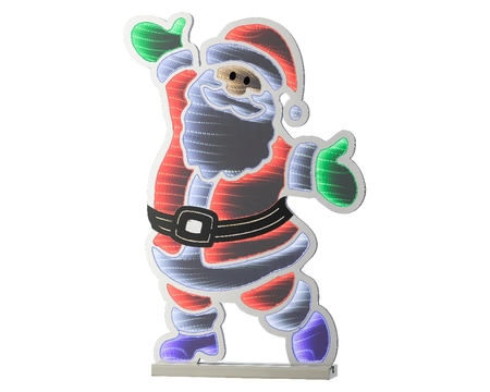 Lumineo Infinity light kerstman | 891 LED |  83x120x120 centimeter - afbeelding 1