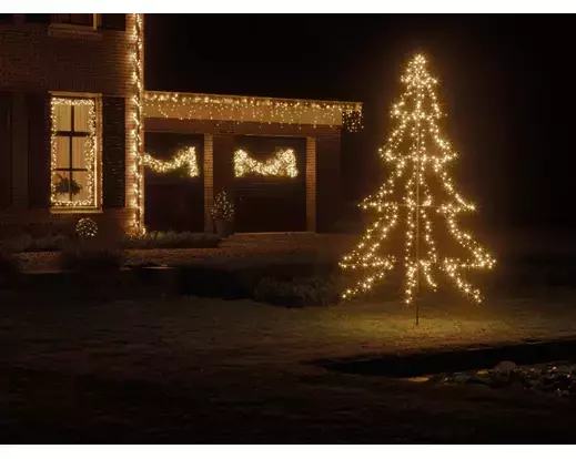 deze moe hoekpunt Lumineo Kerstverlichting Led light-up boom | l135cm x 240 lampjes | warm  wit - Top Tuincentrum