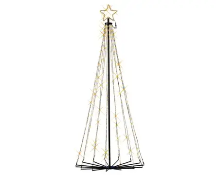 Lumineo led boom | 541 LED | 1.8 meter | zwart/klassiek warm - afbeelding 2