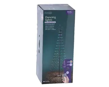 Lumineo led boom 80x180cm zwart/colour change - afbeelding 3