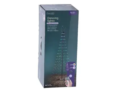 Lumineo led boom | 80x180cm | zwart/colour change - afbeelding 1